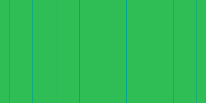 #2fbd55, #04a393 vertical lines, two pixels wide, eighty-nine pixels apart