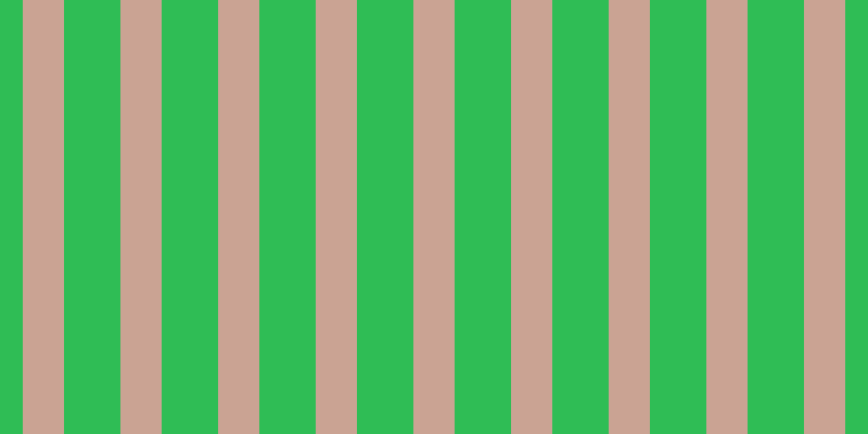 #2fbd55, #caa393 vertical lines, thirty-eight pixels wide, fifty-two pixels apart