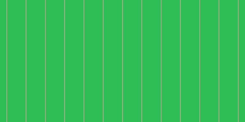 #2fbd55, #caa393 vertical lines, two pixels wide, sixty-one pixels apart