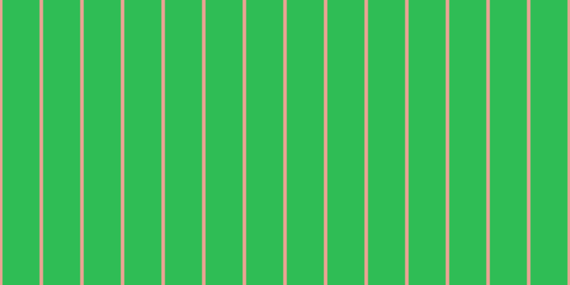 #2fbd55, #eba393 vertical lines, five pixels wide, fifty-two pixels apart
