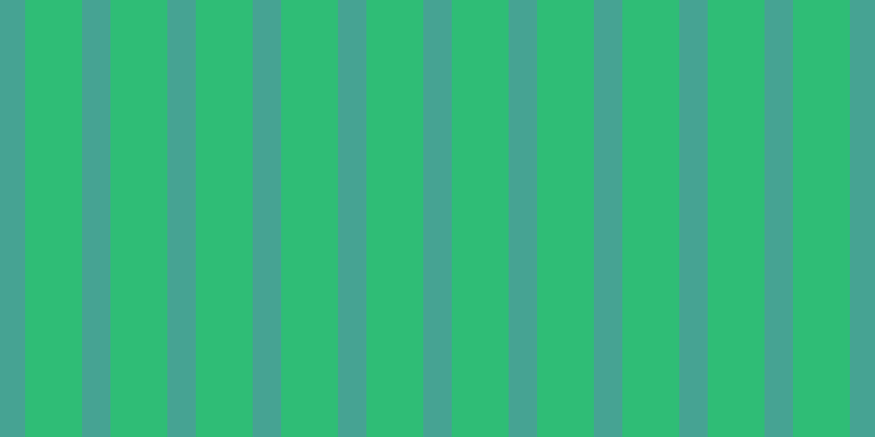 #2fbd76, #46a393 vertical lines, twenty-six pixels wide, fifty-two pixels apart