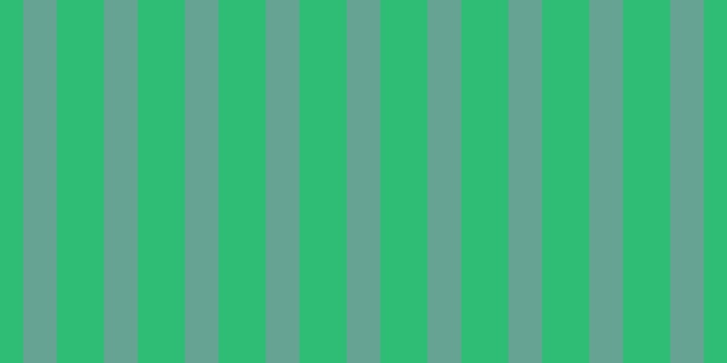 #2fbd76, #67a393 vertical lines, thirty-seven pixels wide, fifty-two pixels apart