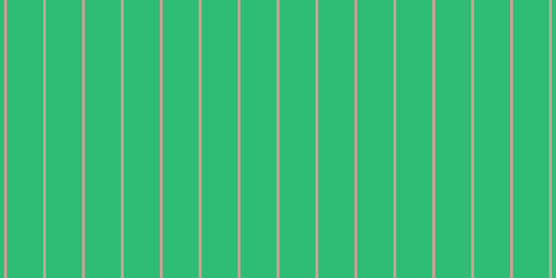 #2fbd76, #caa393 vertical lines, four pixels wide, fifty-two pixels apart