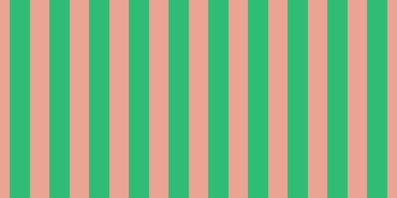 #2fbd76, #eba393 vertical lines, thirty-nine pixels wide, forty-one pixels apart