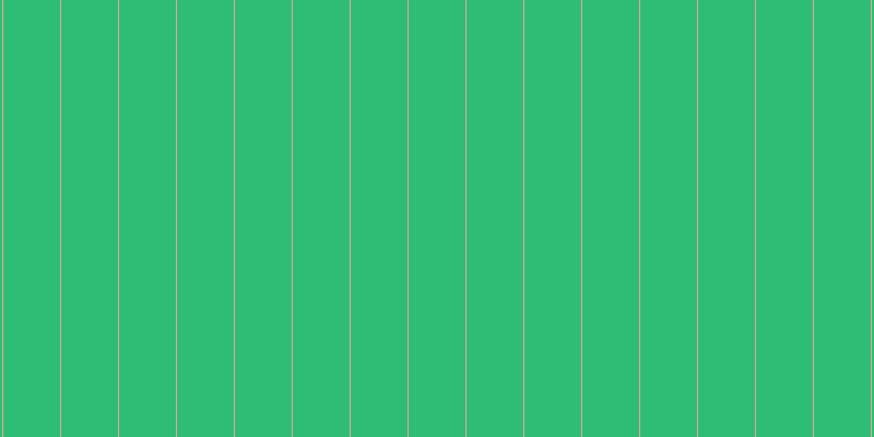 #2fbd76, #eba393 vertical lines, one pixels wide, fifty-two pixels apart