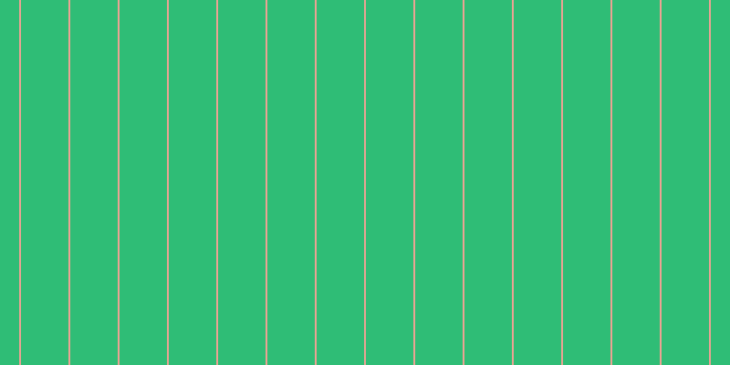 #2fbd76, #eba393 vertical lines, two pixels wide, fifty-two pixels apart
