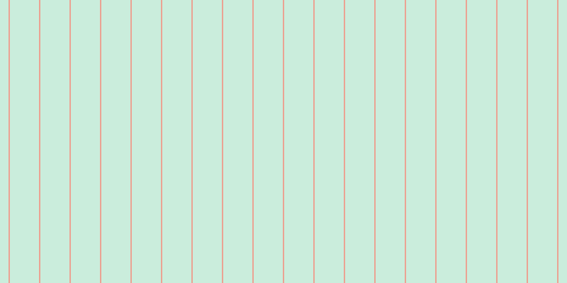 #2fbd76 (25%), #eba393 vertical lines, two pixels wide, forty-one pixels apart