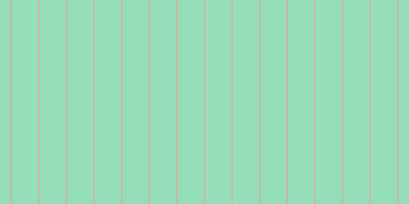 #2fbd76 (50%), #eba393 vertical lines, two pixels wide, fifty-two pixels apart