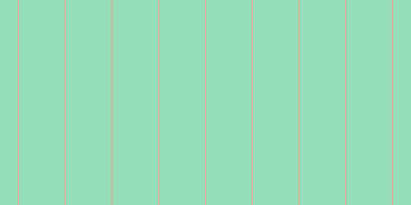 #2fbd76 (50%), #eba393 vertical lines, two pixels wide, eighty-nine pixels apart