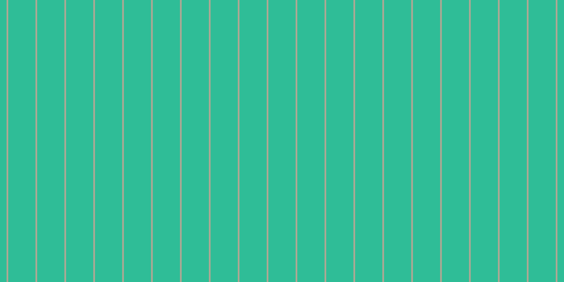 #2fbd97, #caa393 vertical lines, two pixels wide, thirty-nine pixels apart