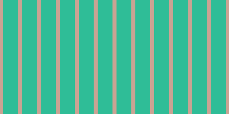 #2fbd97, #caa393 vertical lines, fourteen pixels wide, fifty-two pixels apart