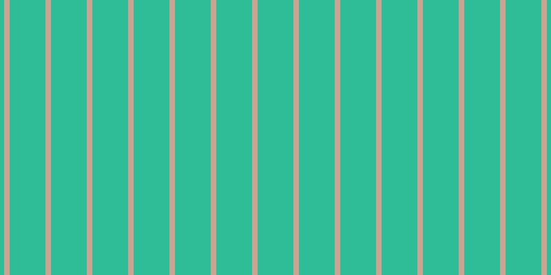 #2fbd97, #caa393 vertical lines, eight pixels wide, fifty-two pixels apart
