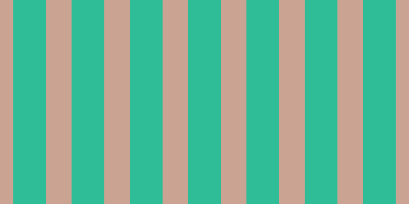 #2fbd97, #caa393 vertical lines, fifty pixels wide, sixty-four pixels apart