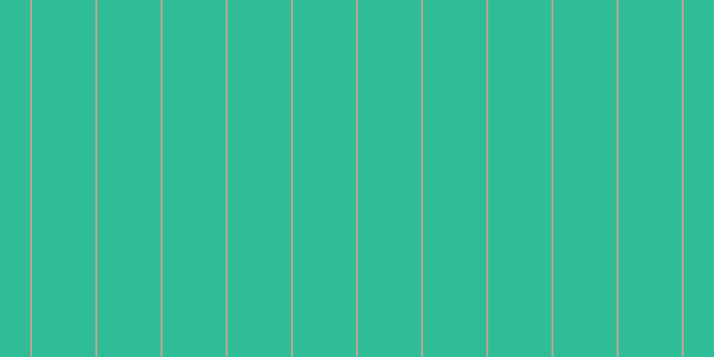 #2fbd97, #caa393 vertical lines, two pixels wide, seventy-one pixels apart