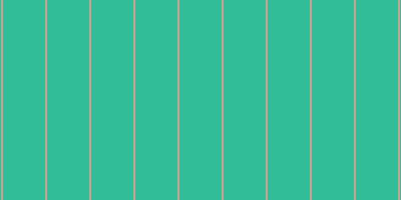 #2fbd97, #caa393 vertical lines, four pixels wide, eighty-four pixels apart