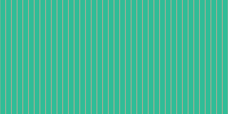 #2fbd97, #eba393 vertical lines, two pixels wide, eighteen pixels apart