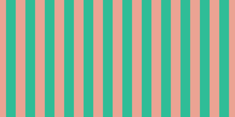 #2fbd97, #eba393 vertical lines, thirty-three pixels wide, thirty-three pixels apart