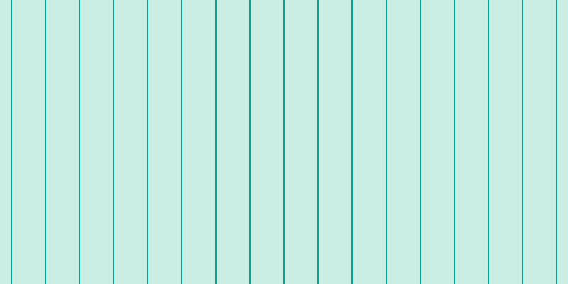 #2fbd97 (25%), #04a393 vertical lines, two pixels wide, forty-six pixels apart