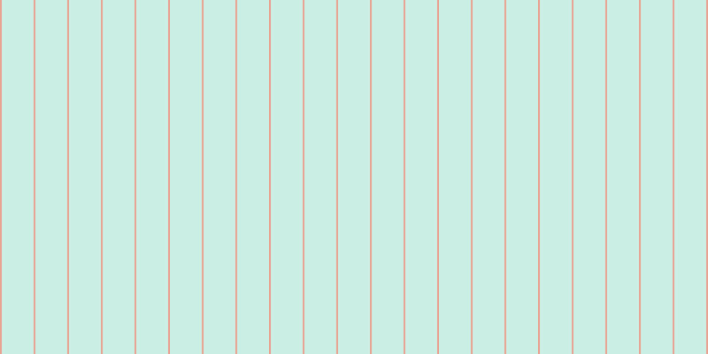 #2fbd97 (25%), #eba393 vertical lines, two pixels wide, thirty-six pixels apart