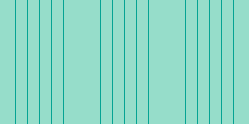#2fbd97 (50%), #04a393 vertical lines, two pixels wide, thirty-seven pixels apart