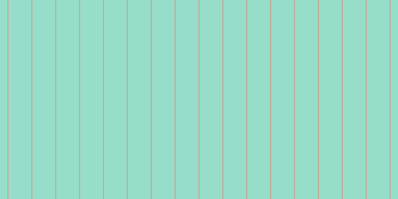 #2fbd97 (50%), #caa393 vertical lines, two pixels wide, forty-six pixels apart
