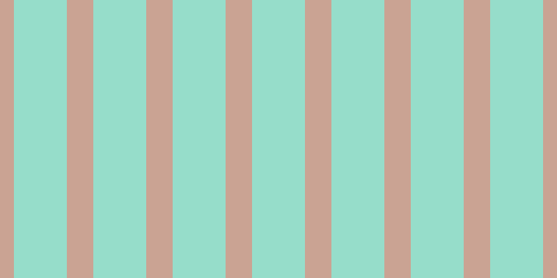 #2fbd97 (50%), #caa393 vertical lines, thirty-eight pixels wide, seventy-six pixels apart