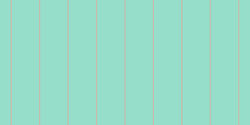#2fbd97 (50%), #eba393 vertical lines, two pixels wide, eighty-nine pixels apart