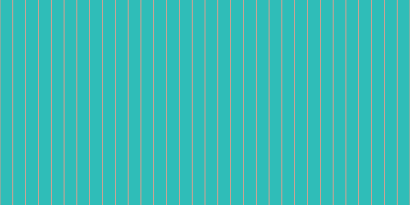 #2fbdb8, #caa393 vertical lines, two pixels wide, twenty-three pixels apart