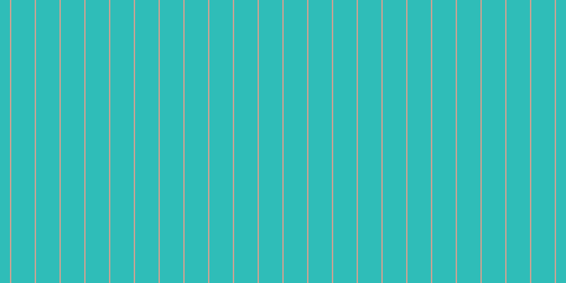 #2fbdb8, #caa393 vertical lines, two pixels wide, thirty-three pixels apart
