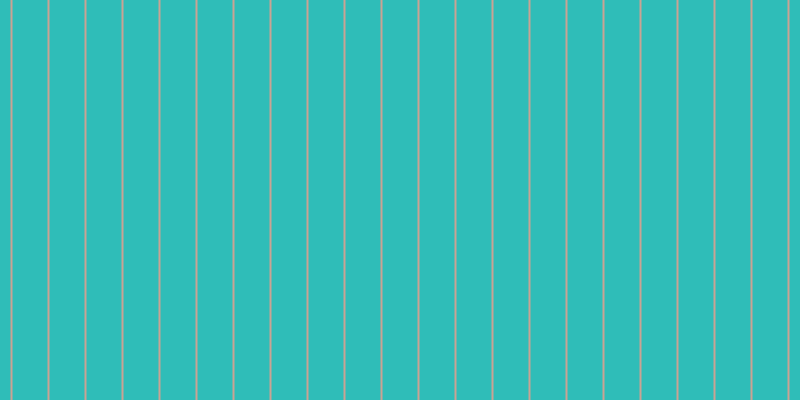 #2fbdb8, #caa393 vertical lines, two pixels wide, thirty-five pixels apart