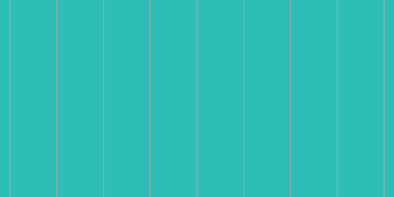 #2fbdb8, #eba393 vertical lines, one pixels wide, ninety-four pixels apart