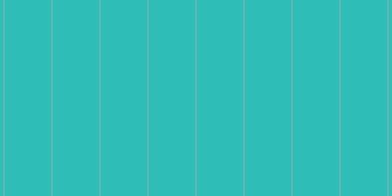 #2fbdb8, #eba393 vertical lines, one pixels wide, ninety-seven pixels apart