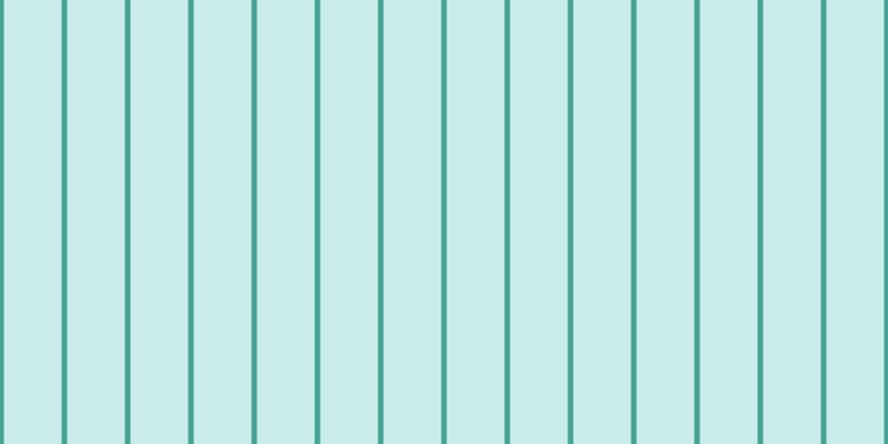 #2fbdb8 (25%), #46a393 vertical lines, five pixels wide, fifty-two pixels apart