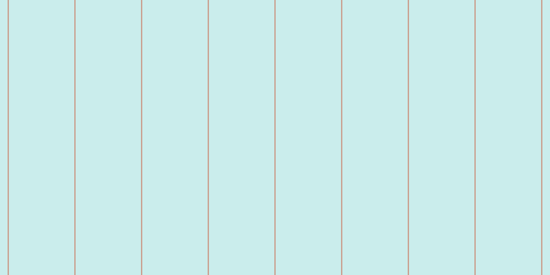 #2fbdb8 (25%), #caa393 vertical lines, two pixels wide, ninety-five pixels apart