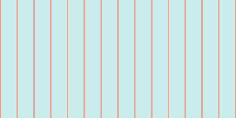 #2fbdb8 (25%), #eba393 vertical lines, five pixels wide, fifty-two pixels apart