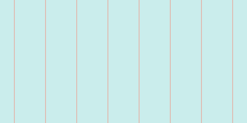 #2fbdb8 (25%), #eba393 vertical lines, two pixels wide, ninety-nine pixels apart