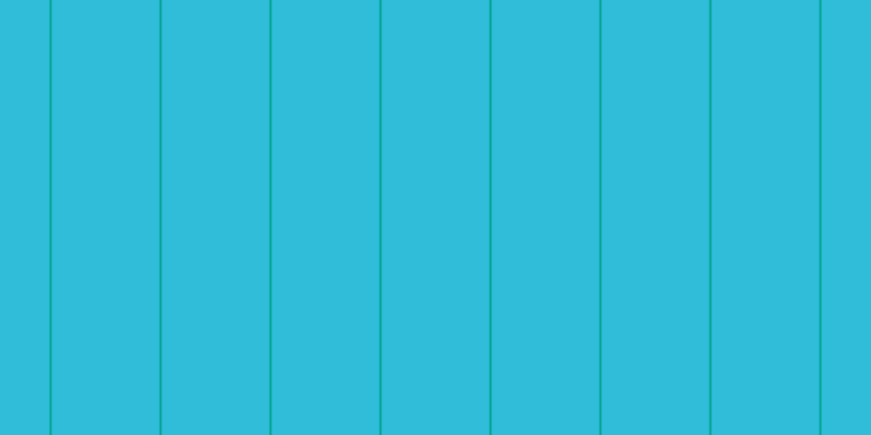 #2fbdd9, #04a393 vertical lines, two pixels wide, ninety-nine pixels apart