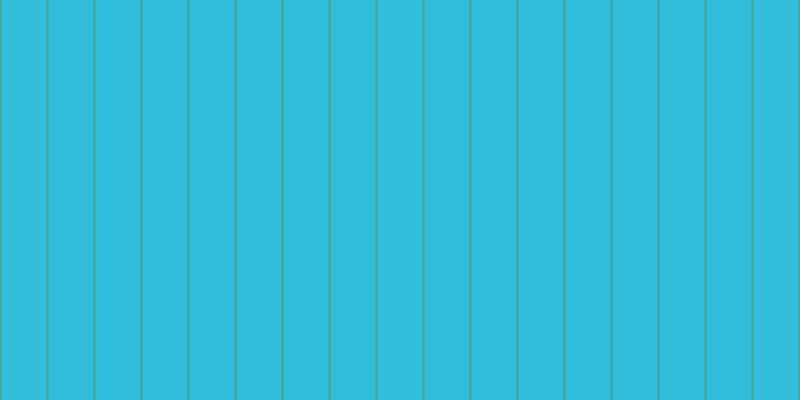 #2fbdd9, #46a393 vertical lines, two pixels wide, forty-five pixels apart