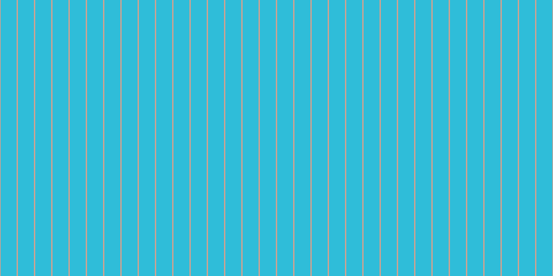 #2fbdd9, #caa393 vertical lines, two pixels wide, twenty-three pixels apart