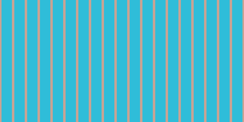 #2fbdd9, #caa393 vertical lines, eight pixels wide, thirty-four pixels apart
