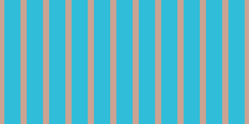 #2fbdd9, #caa393 vertical lines, twenty pixels wide, fifty-two pixels apart