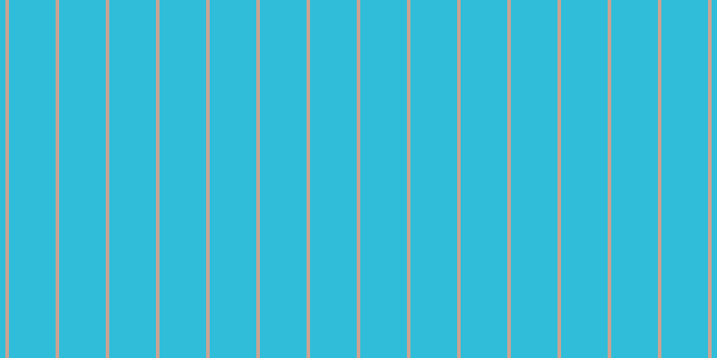 #2fbdd9, #caa393 vertical lines, four pixels wide, fifty-two pixels apart