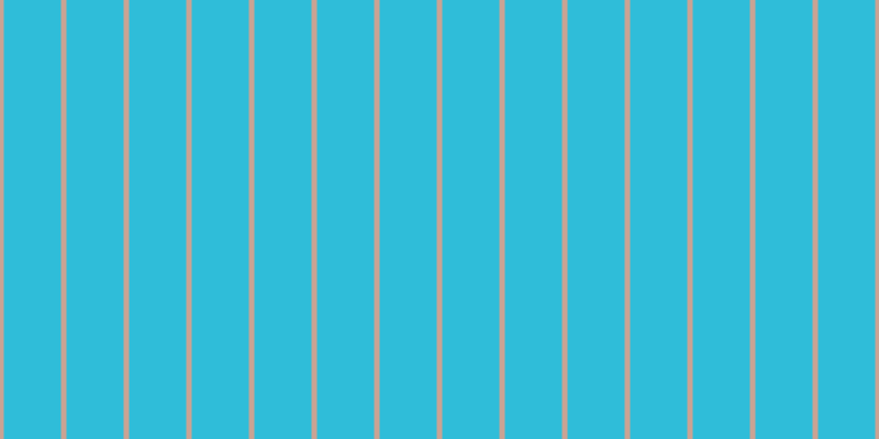 #2fbdd9, #caa393 vertical lines, five pixels wide, fifty-two pixels apart