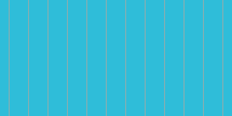 #2fbdd9, #caa393 vertical lines, two pixels wide, sixty-five pixels apart