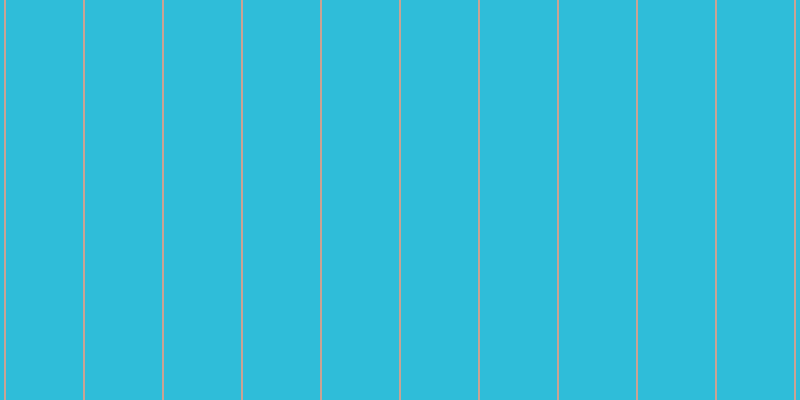 #2fbdd9, #caa393 vertical lines, two pixels wide, seventy-seven pixels apart