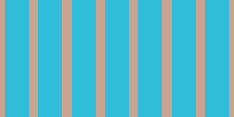 #2fbdd9, #caa393 vertical lines, thirty-two pixels wide, eighty-two pixels apart