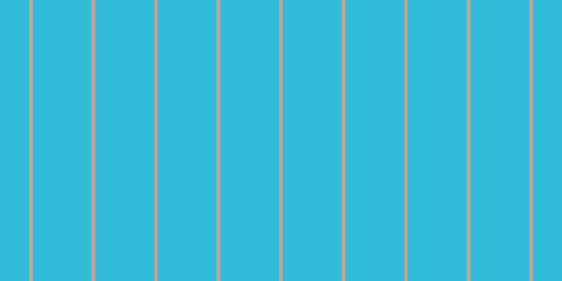 #2fbdd9, #caa393 vertical lines, five pixels wide, eighty-four pixels apart