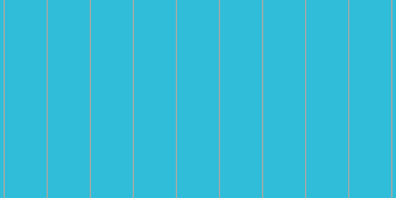 #2fbdd9, #caa393 vertical lines, two pixels wide, eighty-five pixels apart