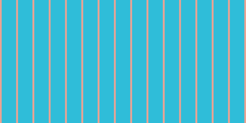 #2fbdd9, #eba393 vertical lines, six pixels wide, forty-seven pixels apart