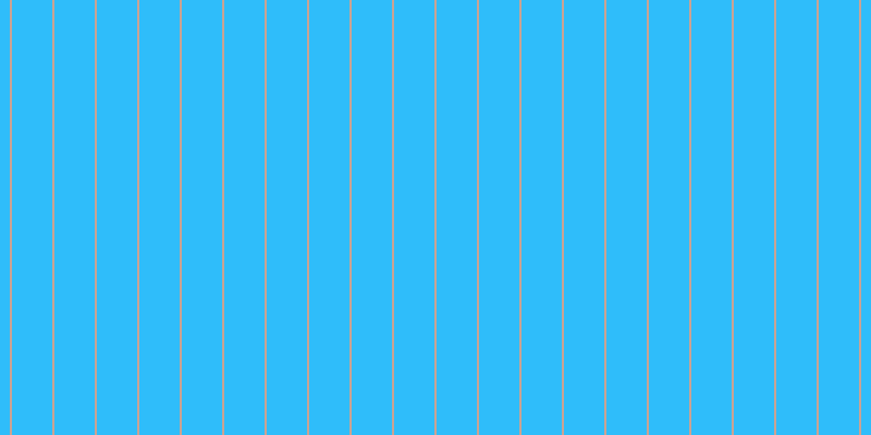 #2fbdfa, #caa393 vertical lines, two pixels wide, thirty-seven pixels apart